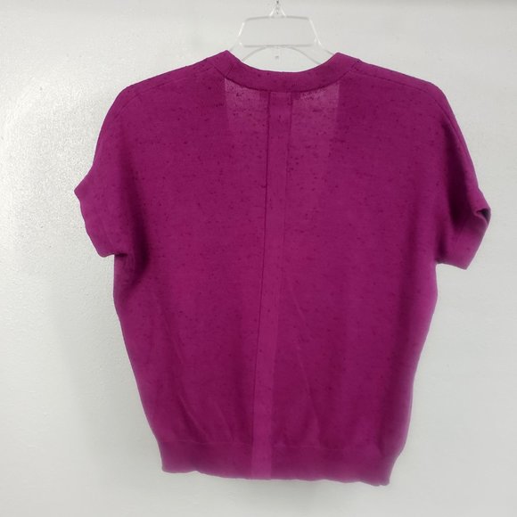 GAP Women's V-Neck Sweater in Purple - Picture 8 of 12